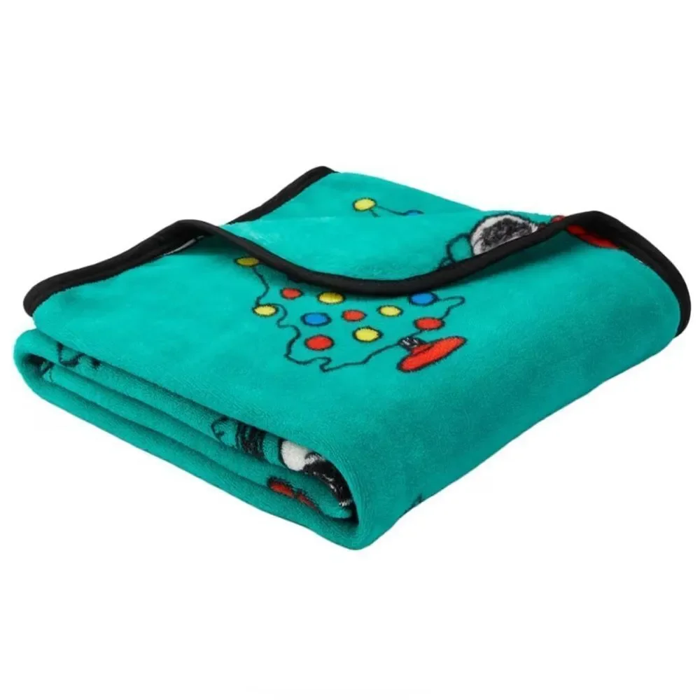 Peanuts® Snoopy & Woodstock Puffer Coat  Cozy Plush Throw, 40 in x 50 in